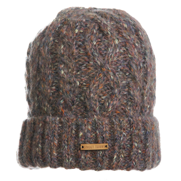 Adeline Beanie in Cappuccino - Sweet Turns
