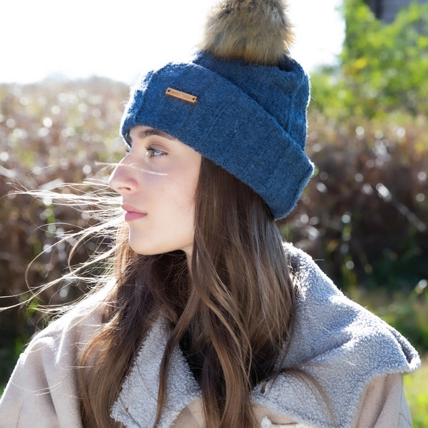 Becca Navy Beanie - Sweet Turns
