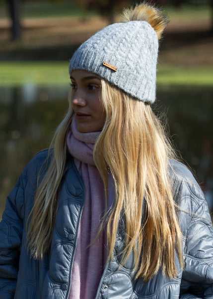 Charlie Beanie in Grey - Sweet Turns