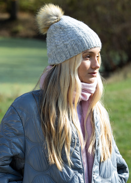 Charlie Beanie in Grey - Sweet Turns