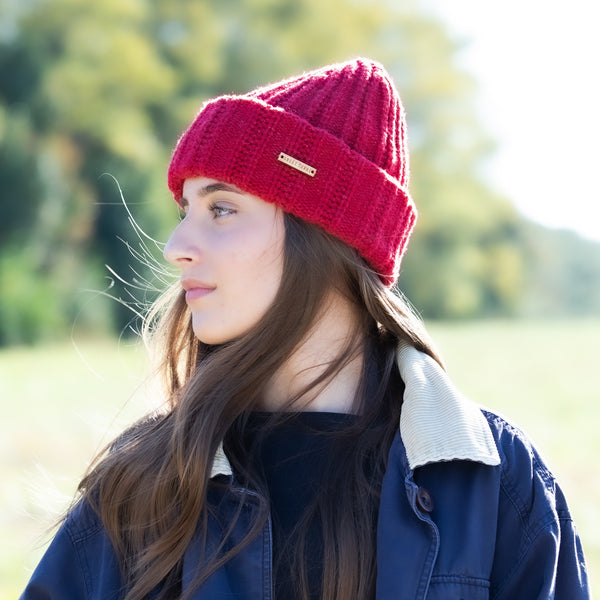 Dylan Red Beanie