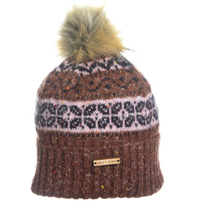 Ella Beanie in Coffee - Sweet Turns