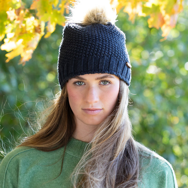 Emerson Navy Beanie
