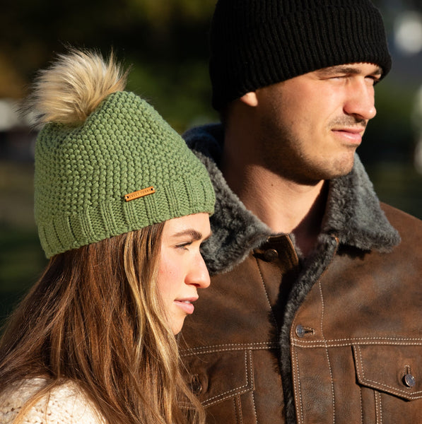 Emerson Olive Beanie
