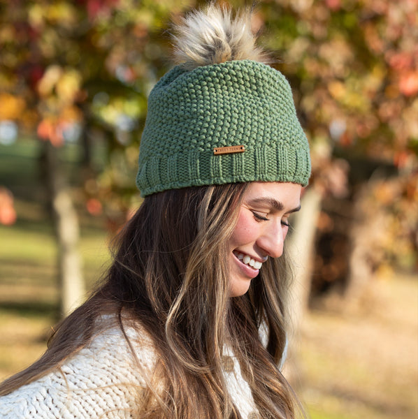 Emerson Olive Beanie