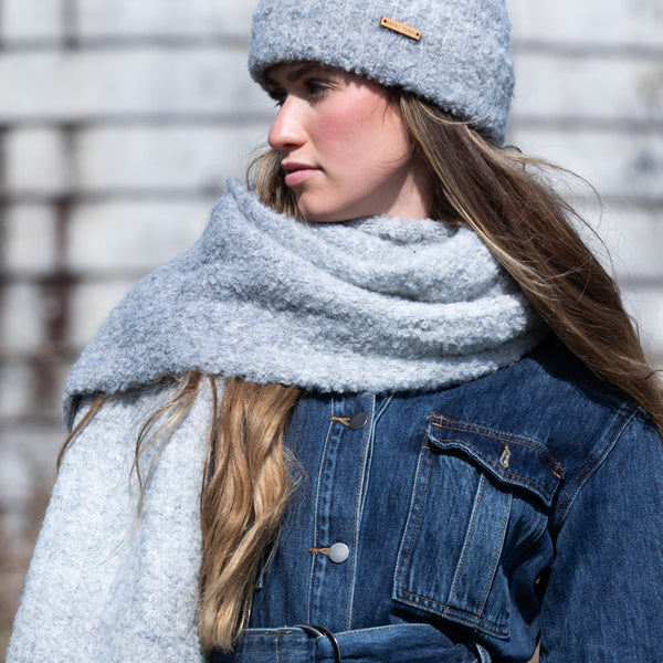 Finn Grey Scarf - Sweet Turns