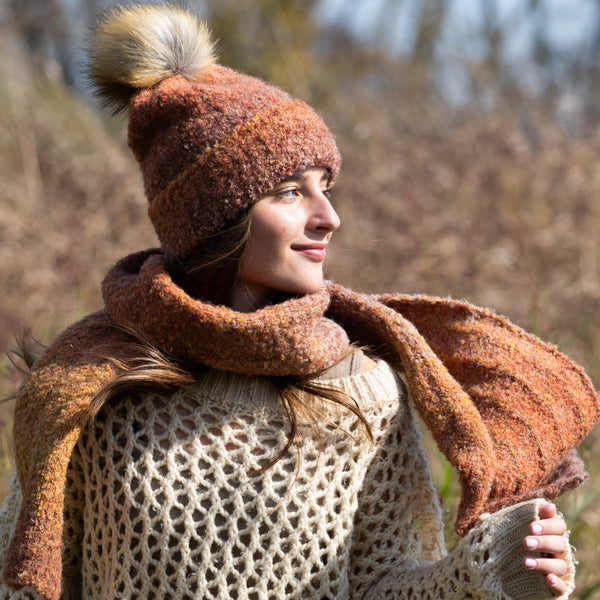 Finn Rust Scarf - Sweet Turns