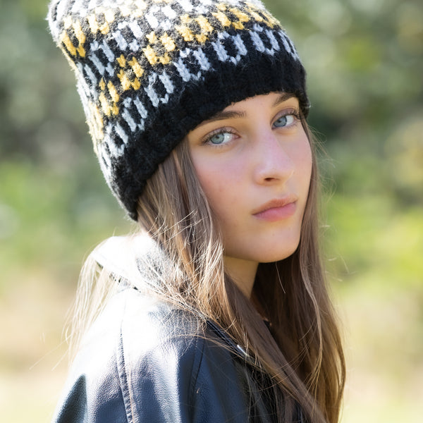 Jasper Black Beanie