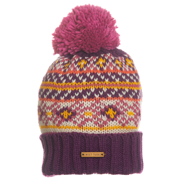 Kat Beanie in Pink - Sweet Turns