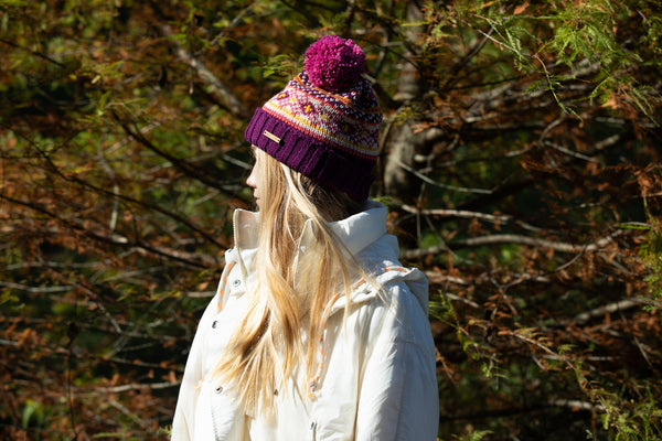 Kat Beanie in Pink - Sweet Turns