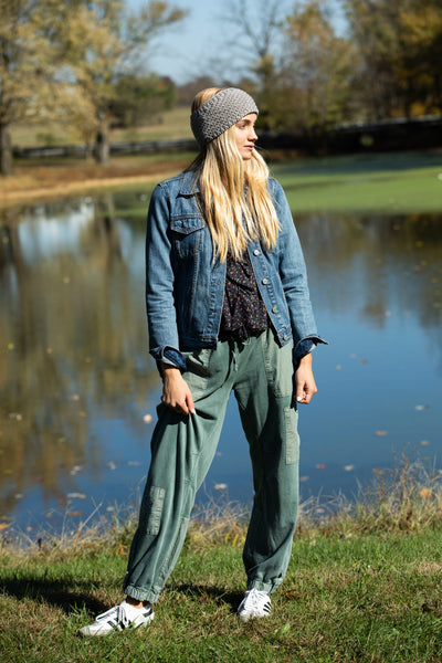 Lexington Headband in Silver - Sweet Turns