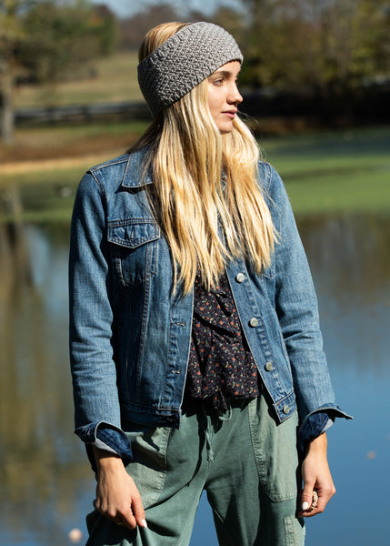 Lexington Headband in Silver - Sweet Turns