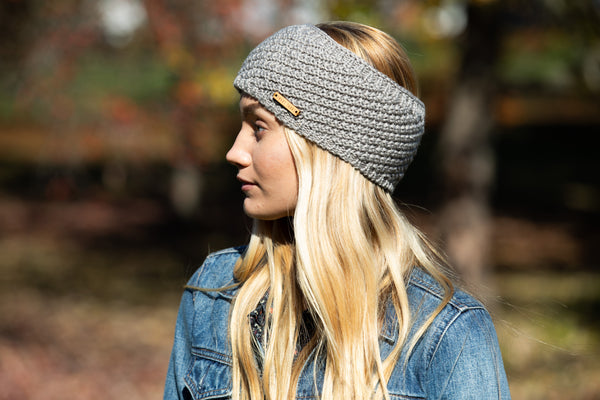 Lexington Headband in Silver - Sweet Turns