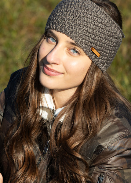 Lexington Headband in Slate - Sweet Turns