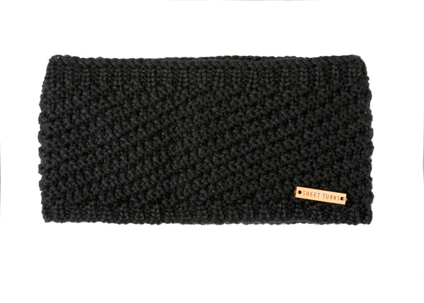 Lexington Headband in Black - Sweet Turns