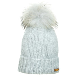 Cashmere Blend Beanie in Grey - Sweet Turns