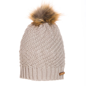 Lexington Beanie in Oatmeal - Sweet Turns
