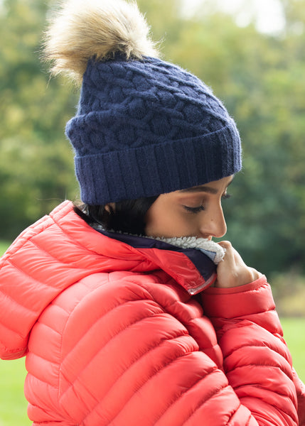 Annalise Beanie in Navy - Sweet Turns