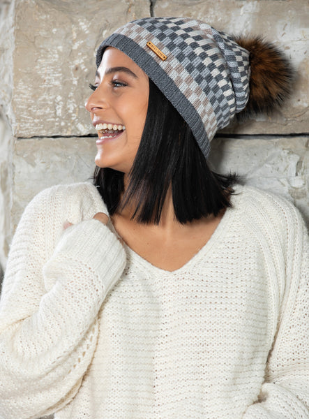 Frankie Beanie in Blue - Sweet Turns