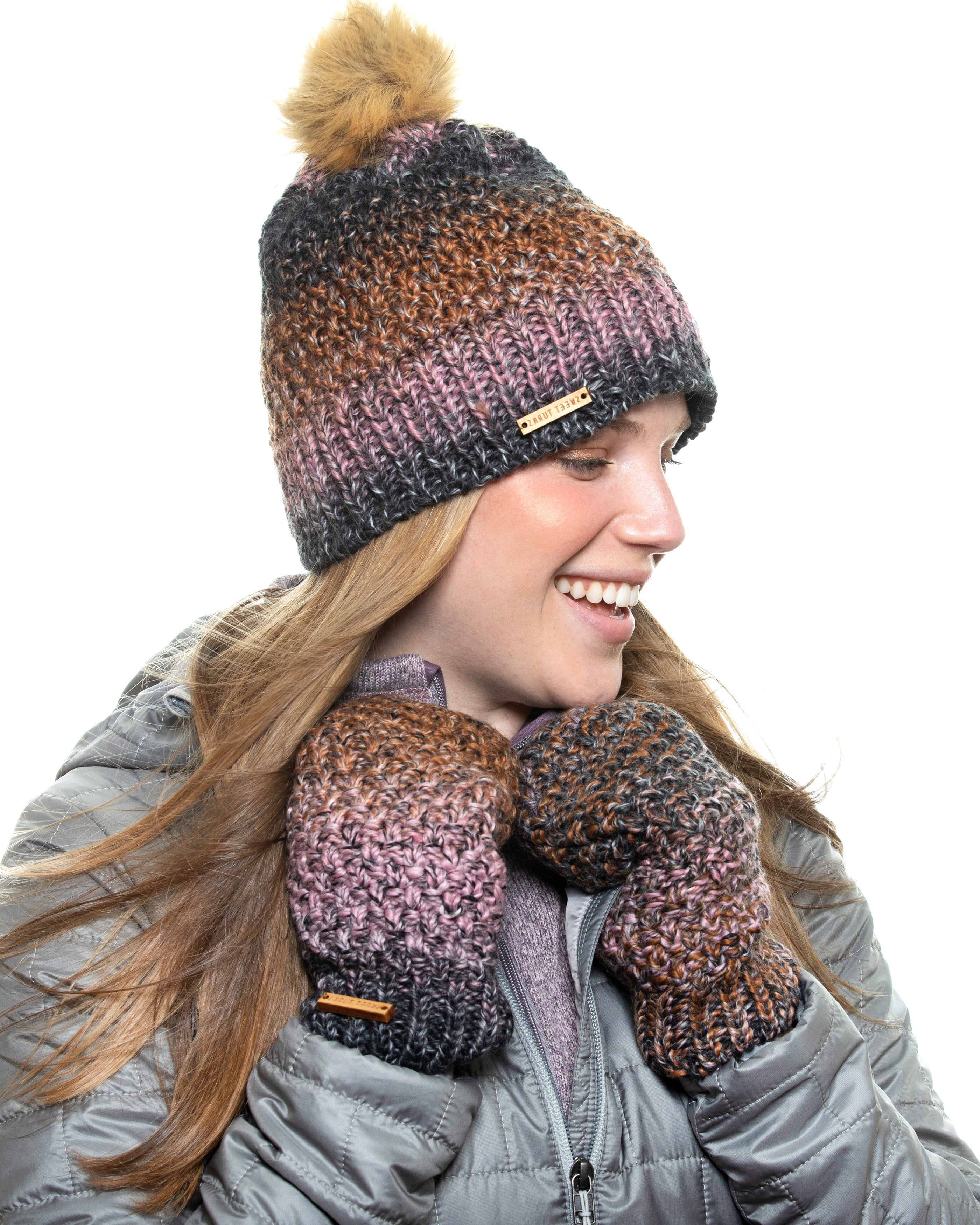 Early Rise Beanie in Russet - Sweet Turns