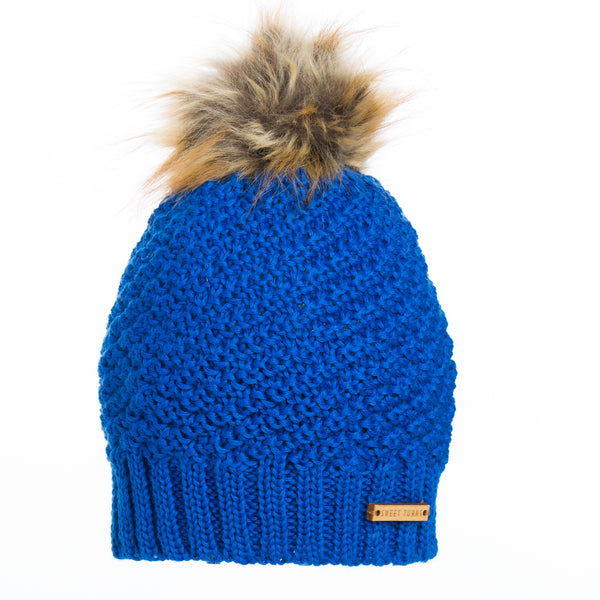Kids' Lexington Beanie in Kentucky Blue - Sweet Turns