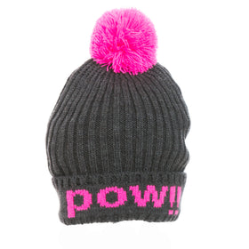 Pow Kids'  Beanie in Pink - Sweet Turns