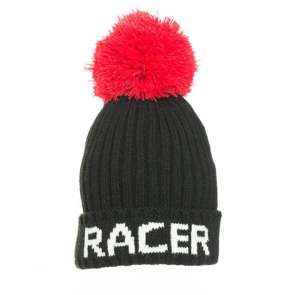 Racer Beanie in Black - Sweet Turns