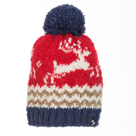 Trip Beanie in Red Combination - Sweet Turns