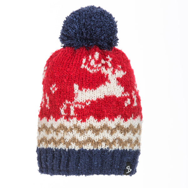 Trip Beanie in Red Combination - Sweet Turns